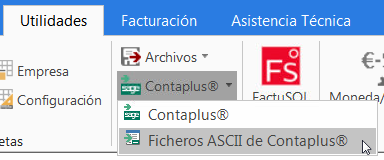 Importar ficheros ASCII de Contaplus en Contasol
