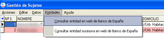 Consulta entidad financiera en Banco de España